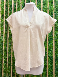 Soft Matte Drop Shoulder Blouse