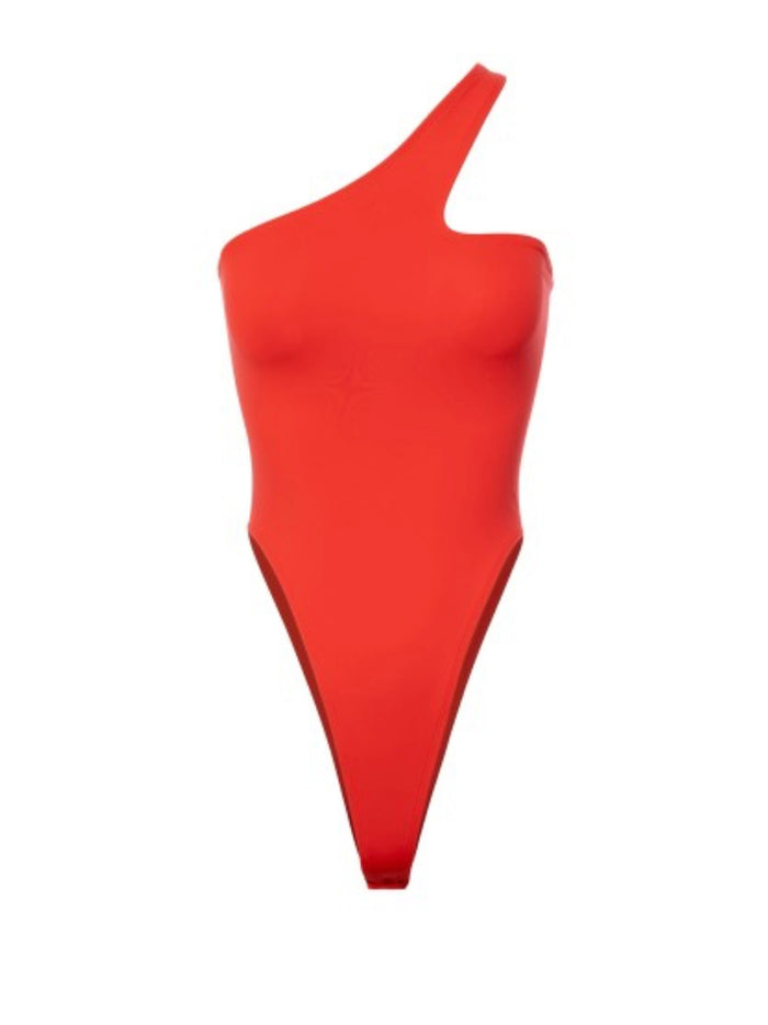 Cutout Neck Bodysuit