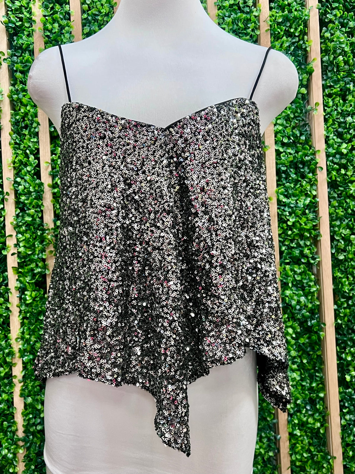 Sequin Cami Skort Set
