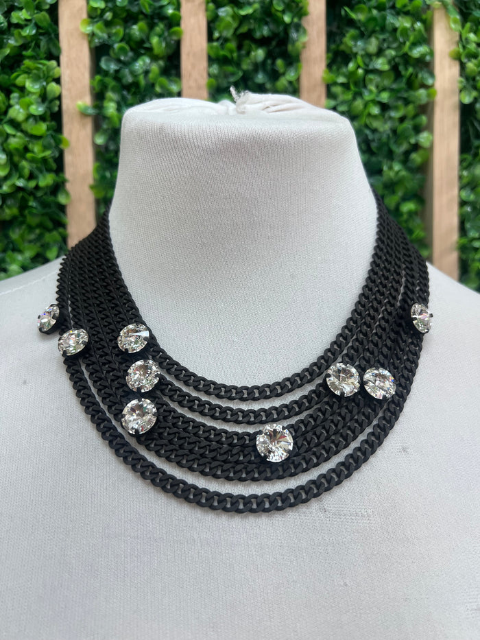 Tova Kimberly Smutt Clear Necklace