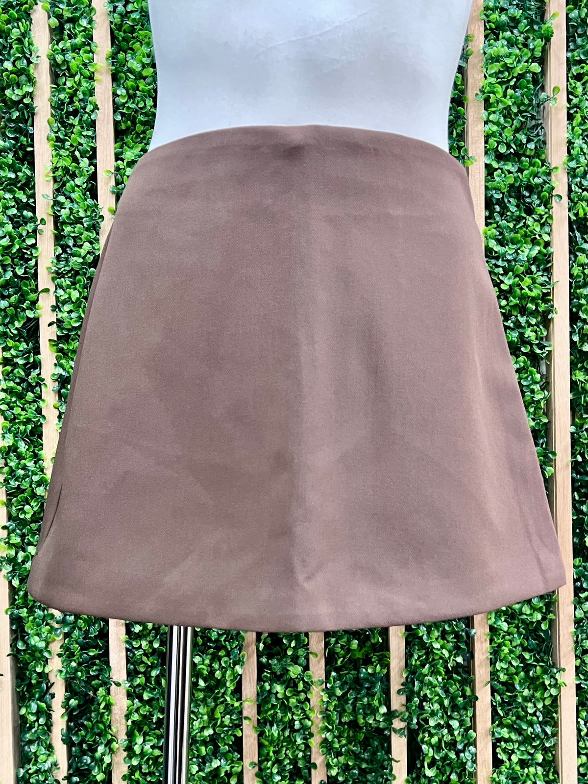High Waist Straight Skort