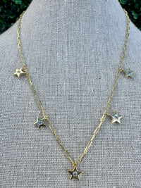 Dangly Star Necklace