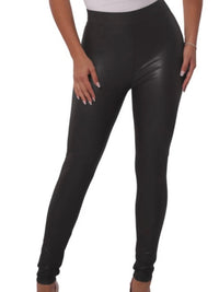 Fleece Lined Pleather Legging