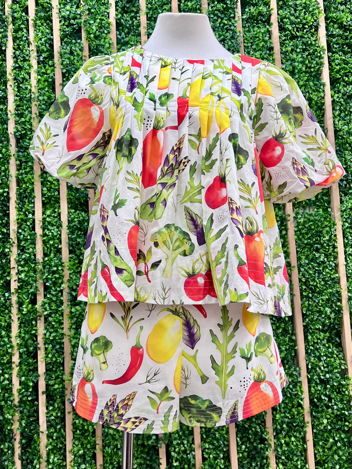 Beautiful Veggie Blouse