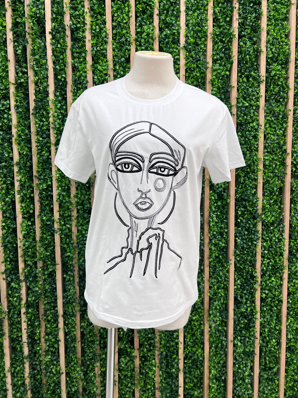 Deco Face Outline Shirt