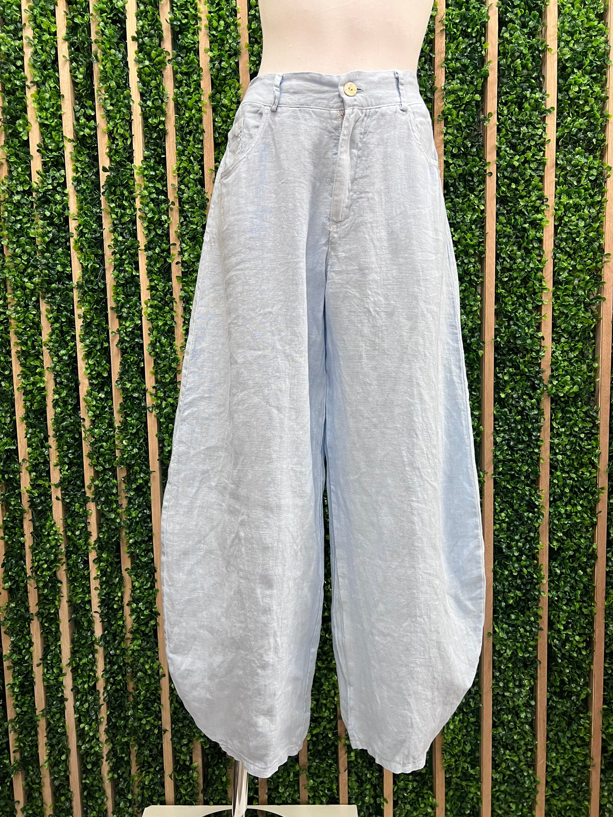 Linen Balloon Pants
