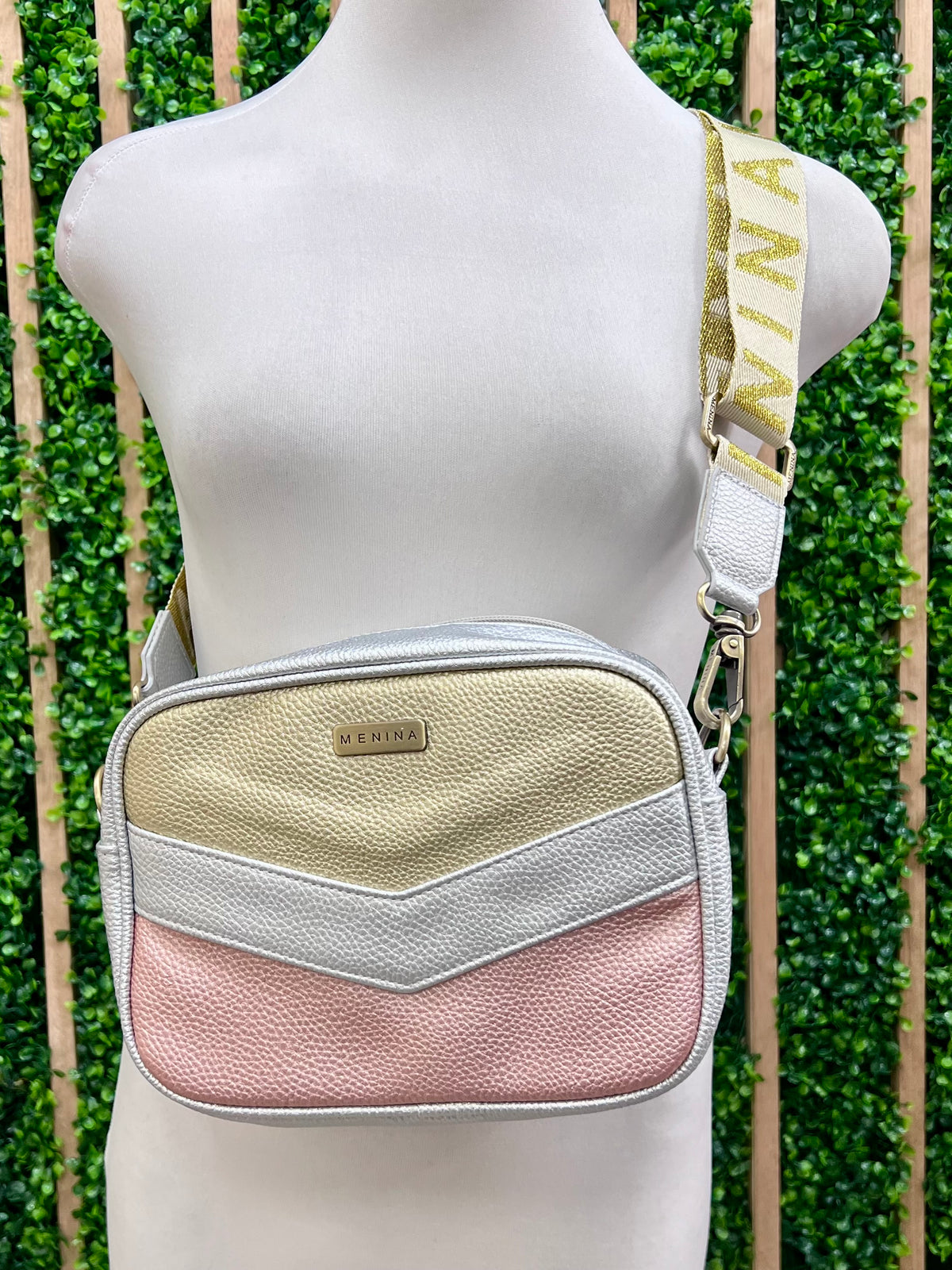 Stud Screw Detail Travel Bag