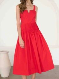 Scarlet Soleil Midi Dress