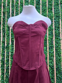 Strapless Corset Top