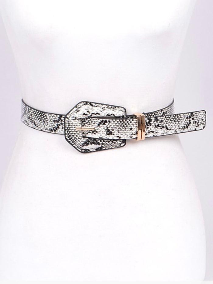 Snakeskin Like Belt