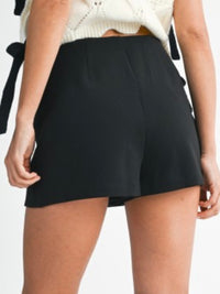 High Waist Straight Skort