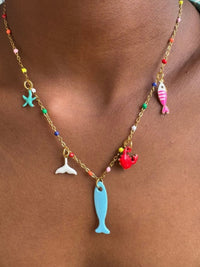 Coastal Treasures Layered Necklace Set