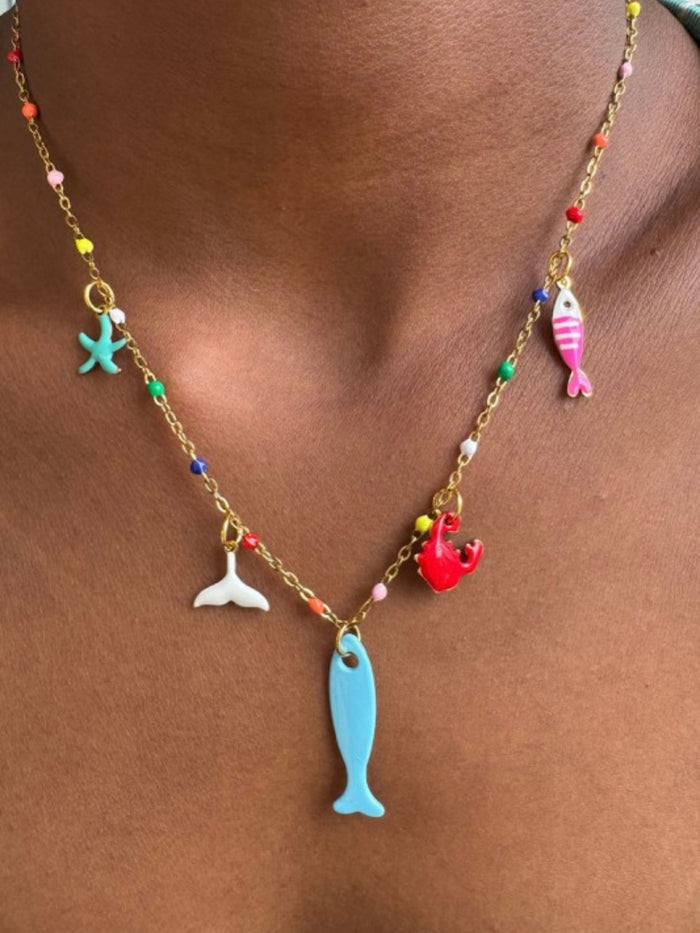 Coastal Treasures Layered Necklace Set