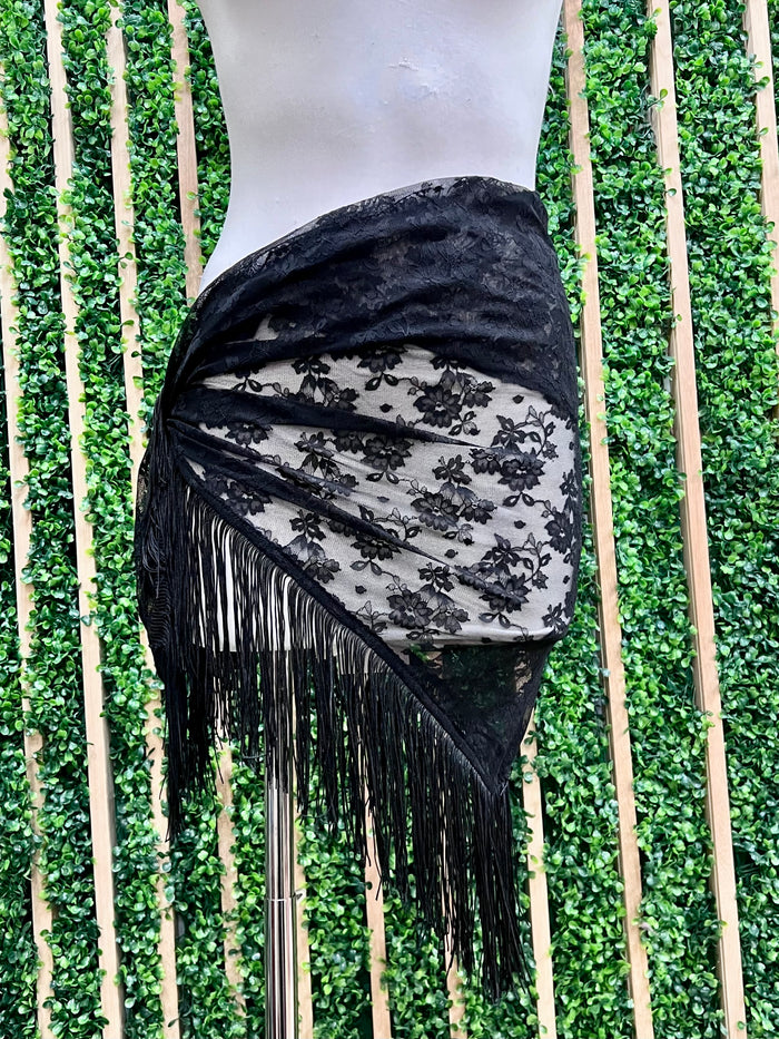 Beautiful Fringed Scarf