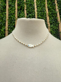 Greece Fish Eye Necklace