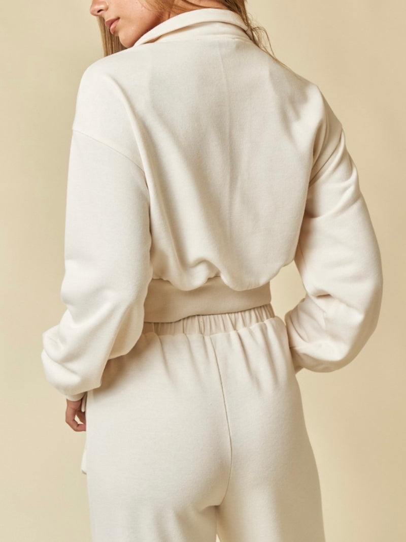 Pocket Detail Pant Set
