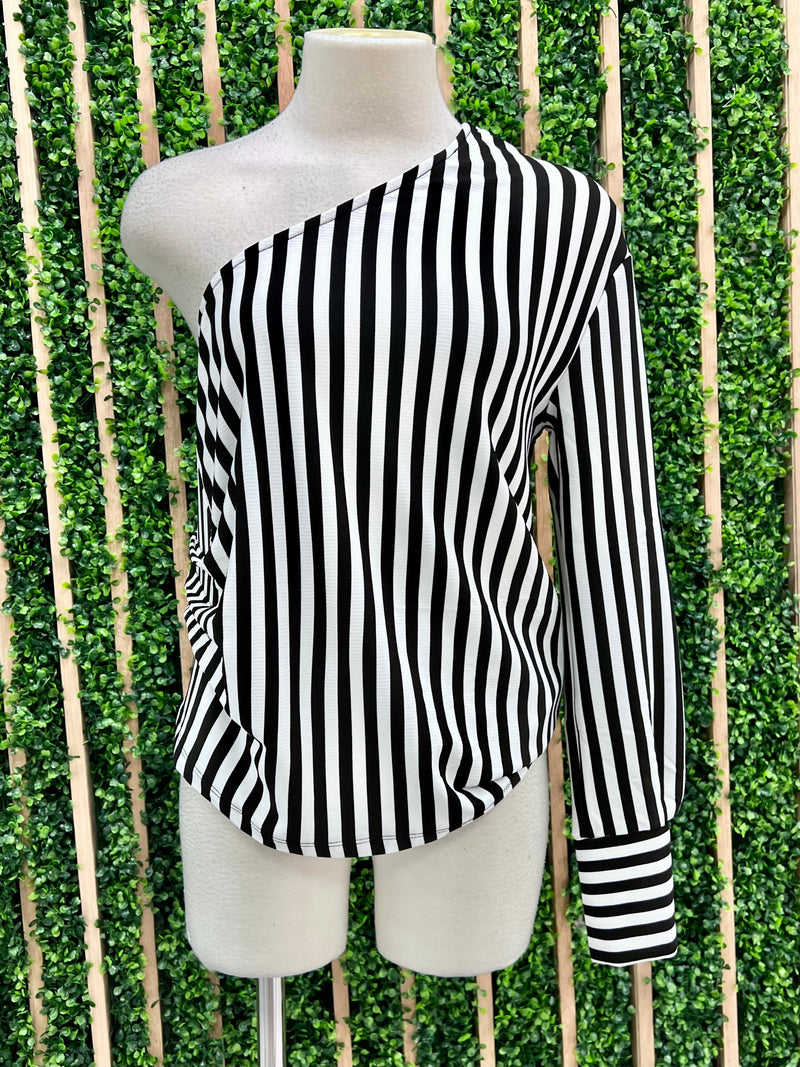 Black and White Stripe Set