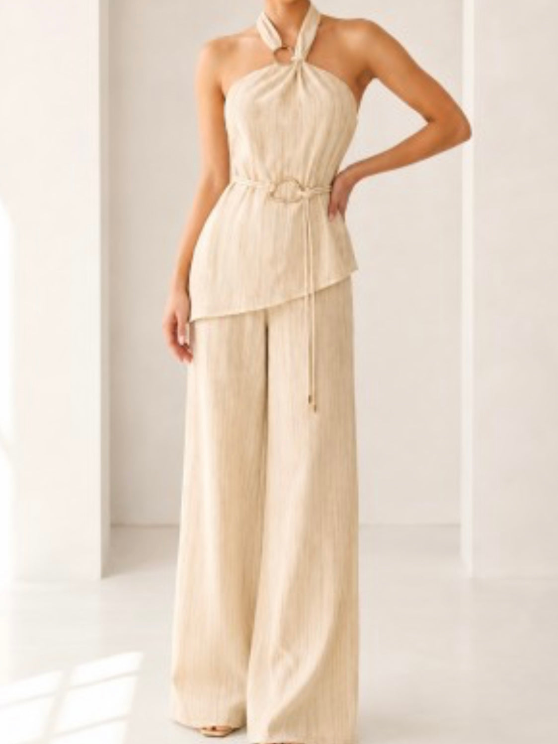 Ivory Sands Wide Leg Pant