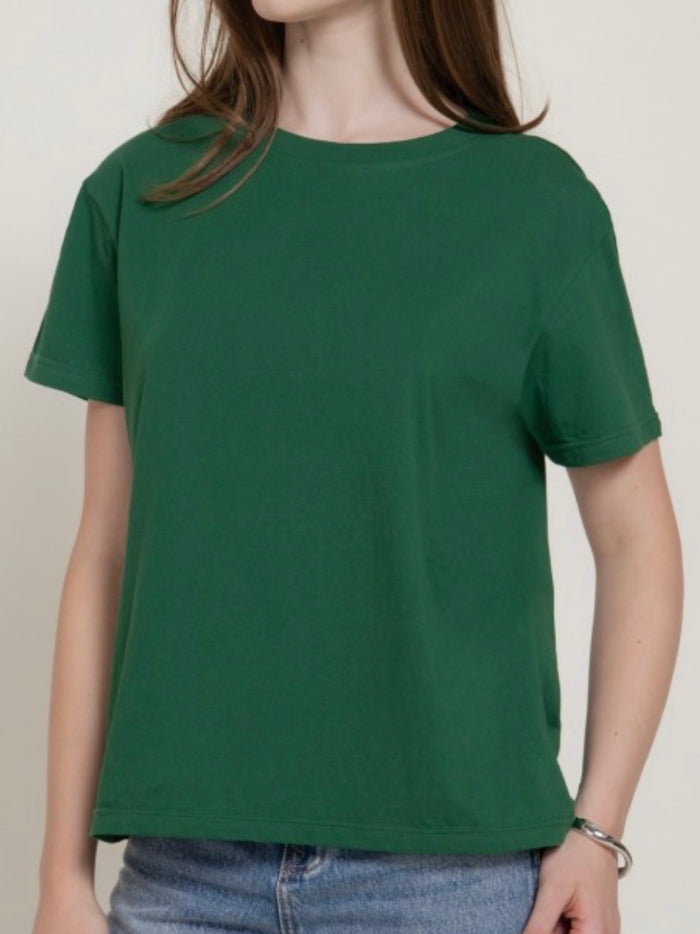 Essential Relaxed Crew Neck T-Shirt — Multiple Colors