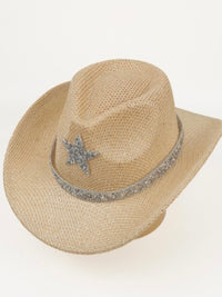 Glitter Star Cowboy Hat
