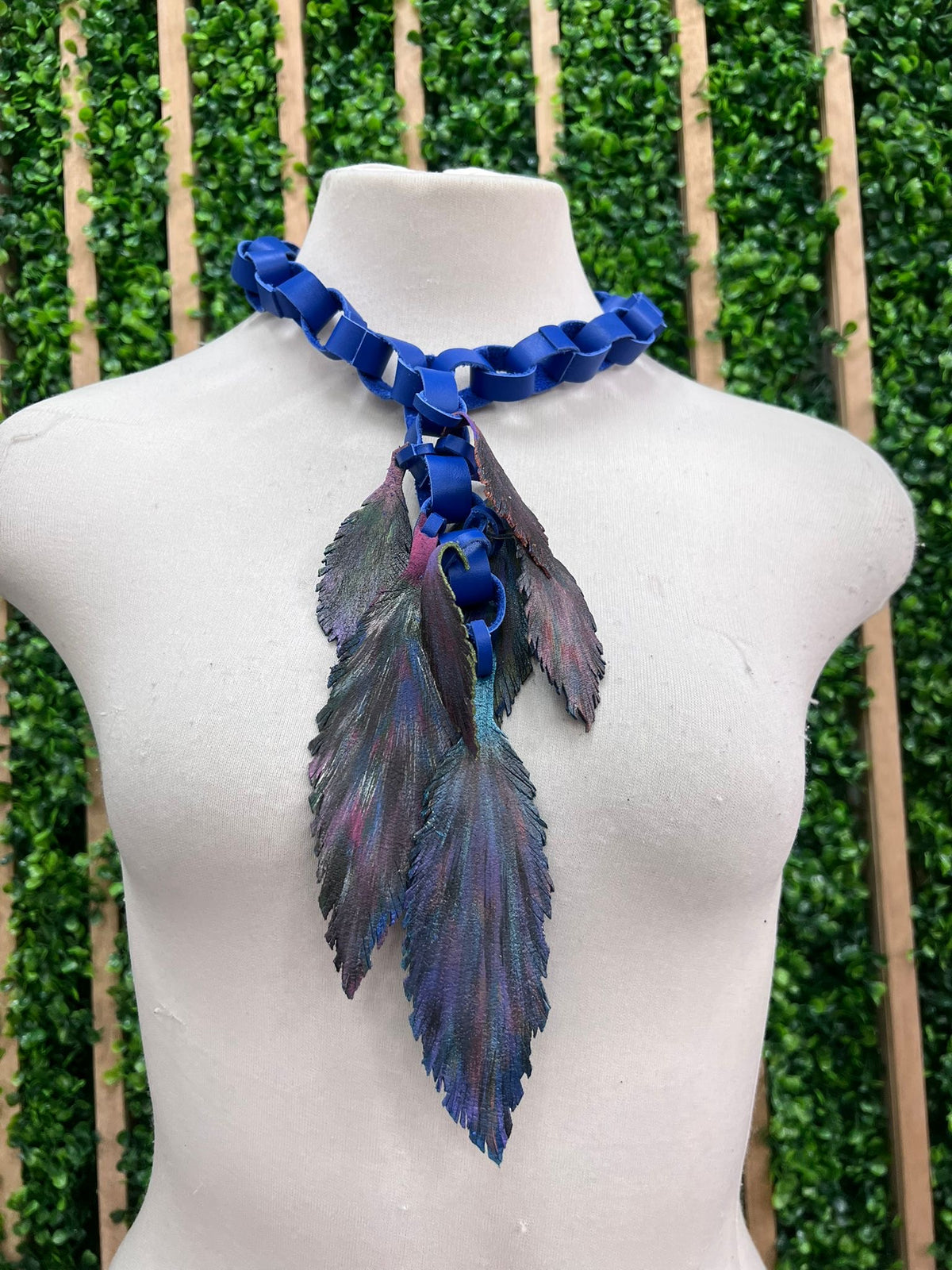 Adri Collection Leather Necklace
