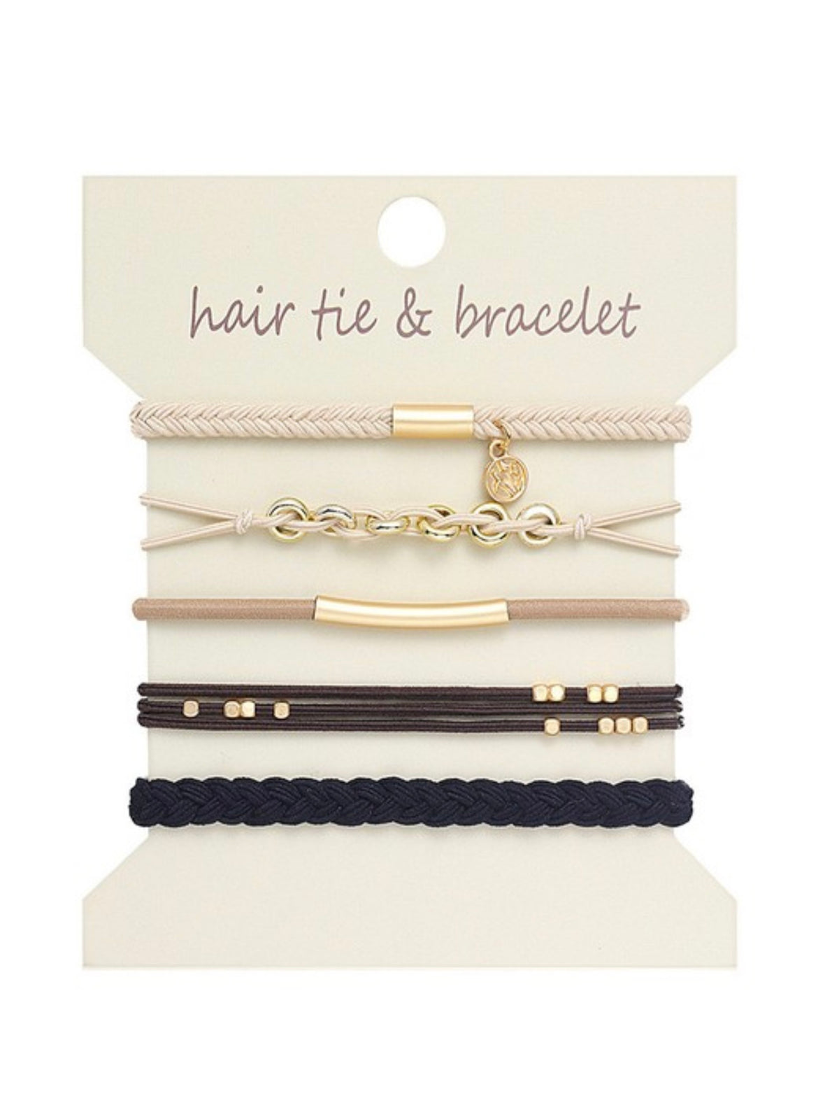 Duo Function Knot Bracelet Hair Ties