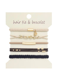 Duo Function Knot Bracelet Hair Ties