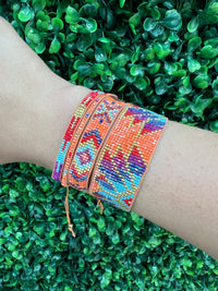 Multi Beads Bracelet 4 Piece Set