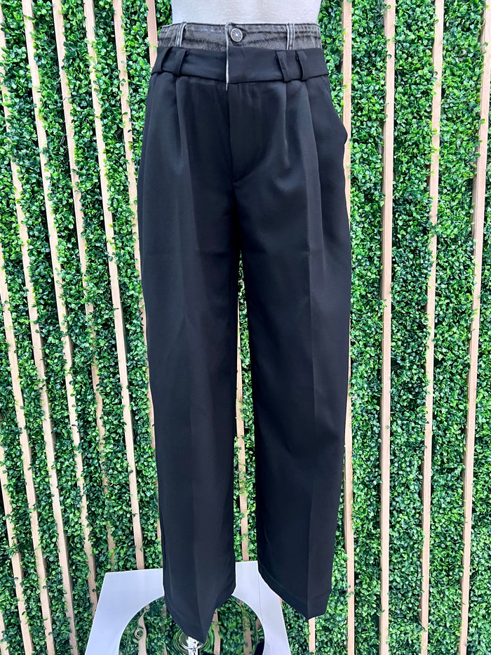 Denim Waist Trousers