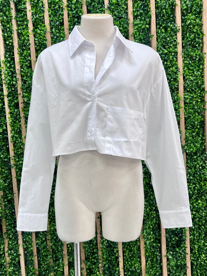 Classic Cropped Blouse