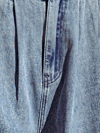 Folded Waistband Highwaist Denim