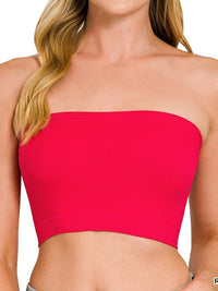 Seamless Bandeau Tube Top
