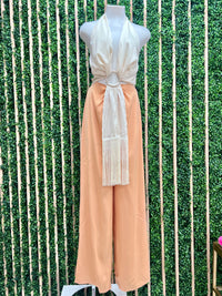 Exquisite Fringe Detail Jumpsuit