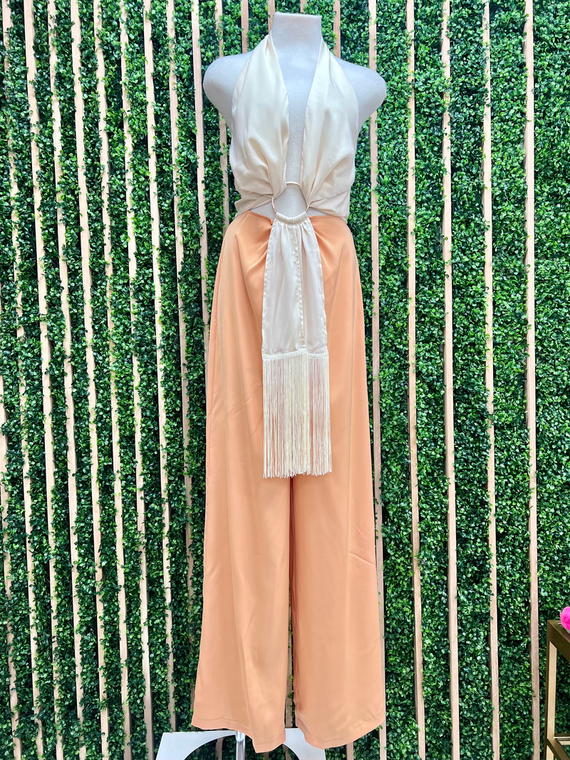 Exquisite Fringe Detail Jumpsuit