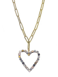 Tova Metallic Heart