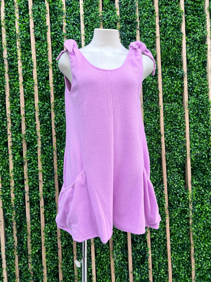 Textured Loose Fit Romper