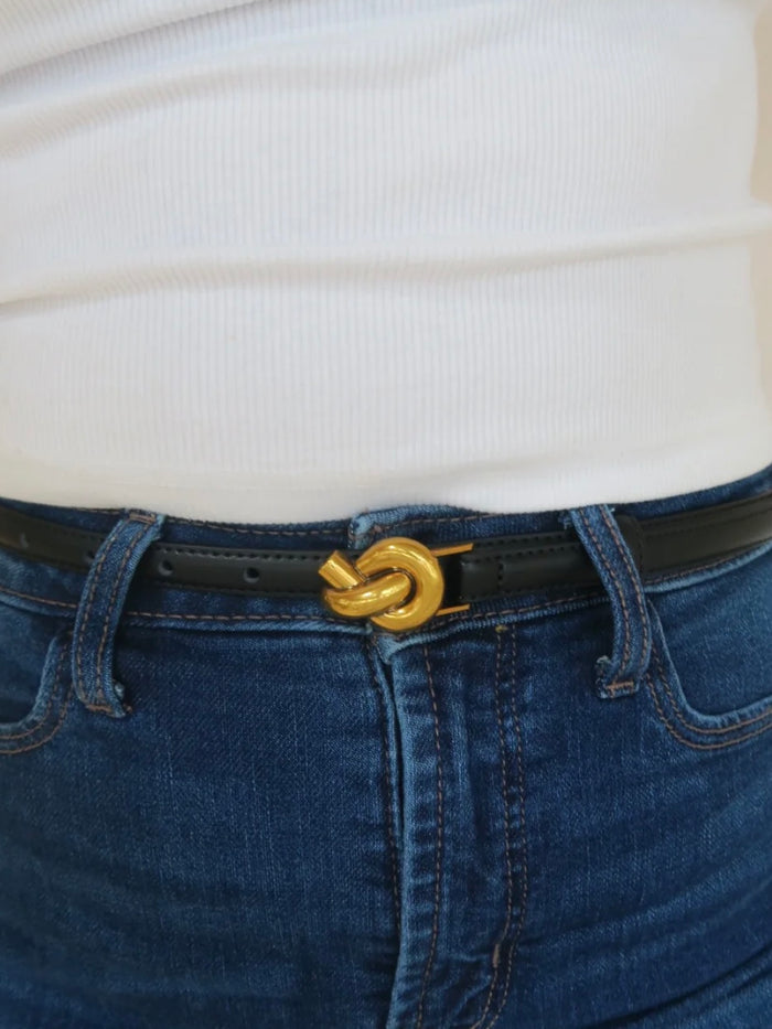 Golden Knot Thin Belt