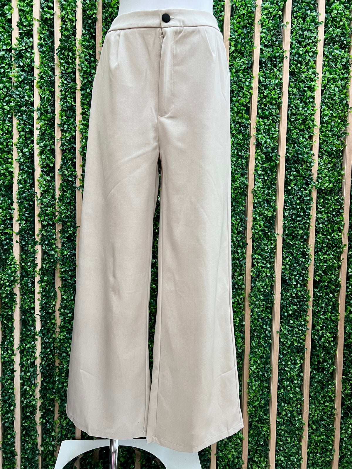 Beautiful Beige Fitted Blazer Set