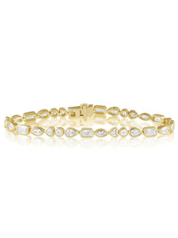 SJ Perrine Bezel Tennis Bracelet
