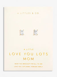 Little Moments Love From You Lots Mom Stud Earrings