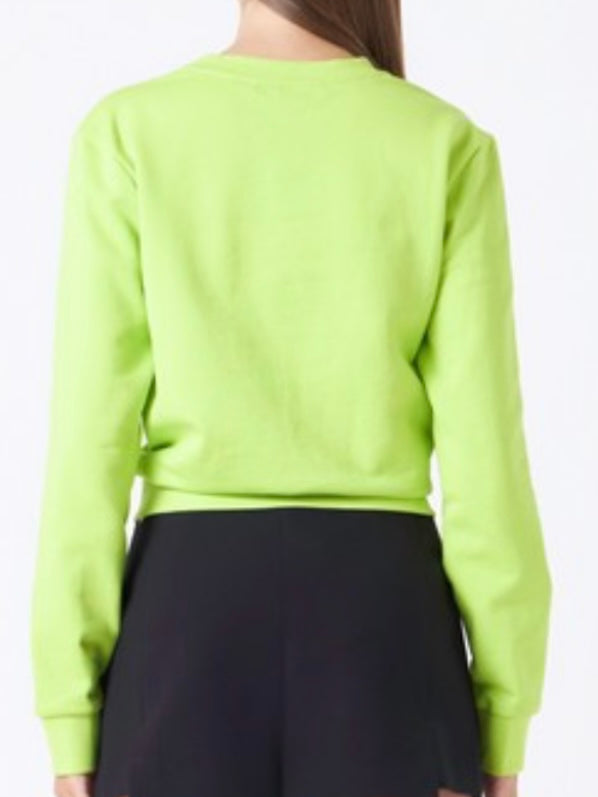 Lime Loved Sequin Sweater