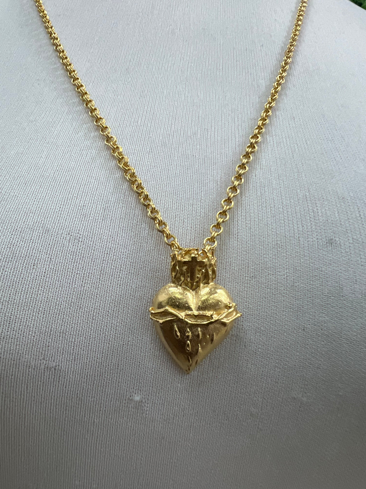 WD Sacred Heart Necklace