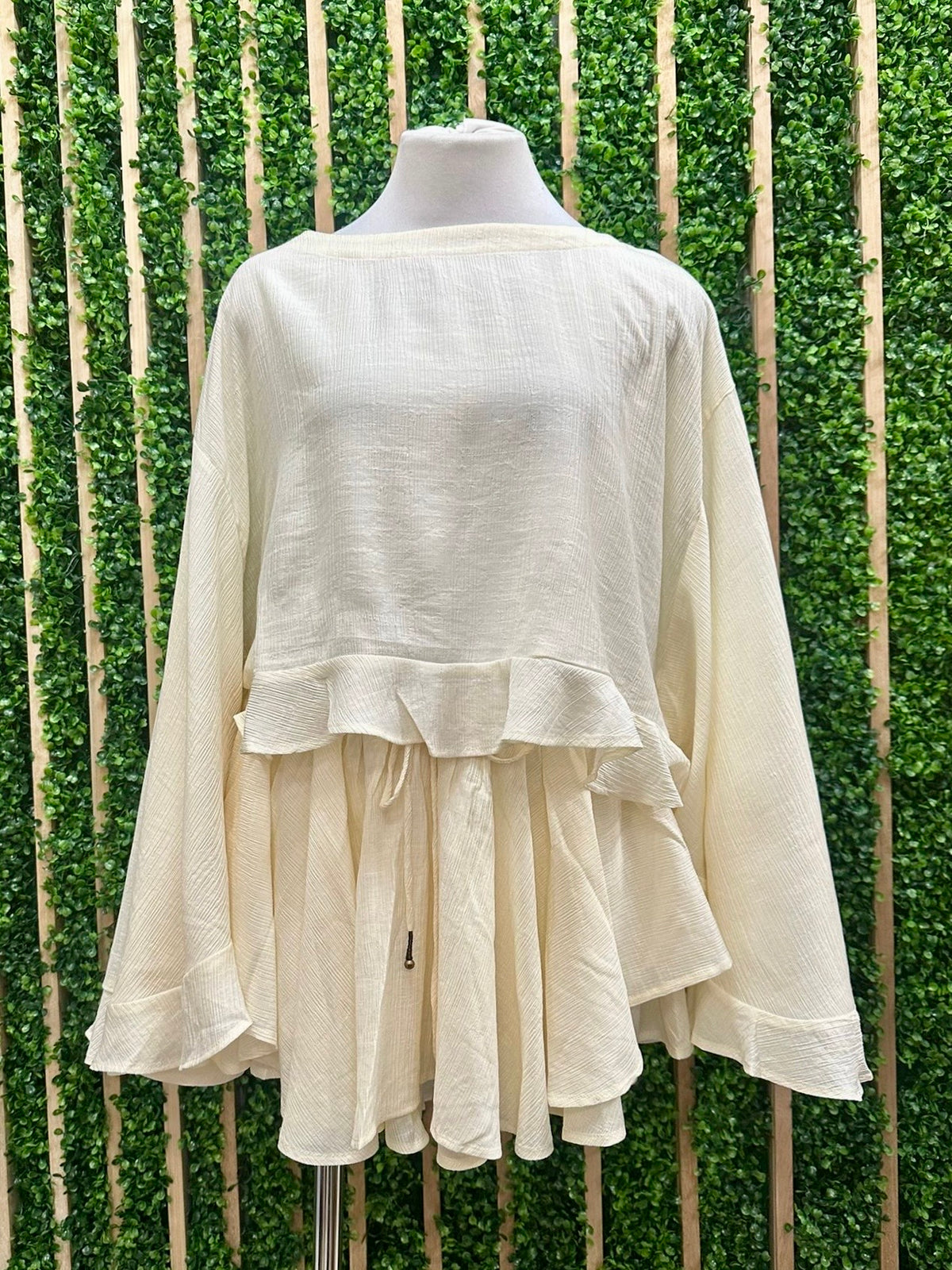 Beautiful Cream Chiffon Resort