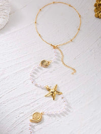 Pearl Beach Back Necklace