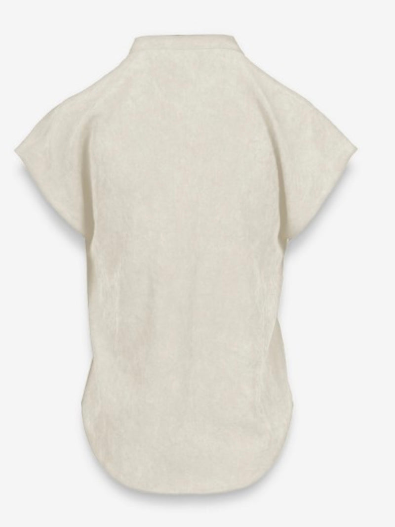 Soft Matte Drop Shoulder Blouse