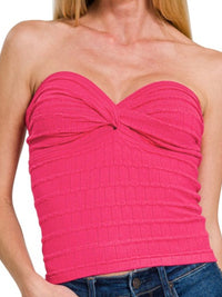 Twist Front Tube Top