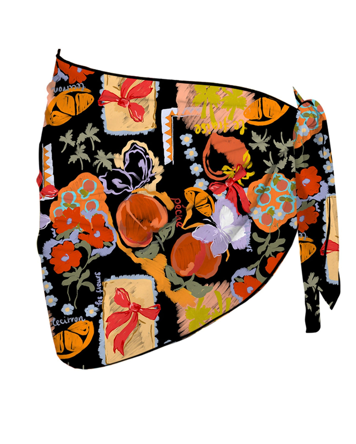Coastal Breeze Tie Sarong Cover-Up