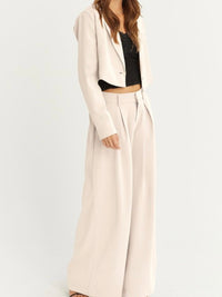 High Rise Wide Leg Pants