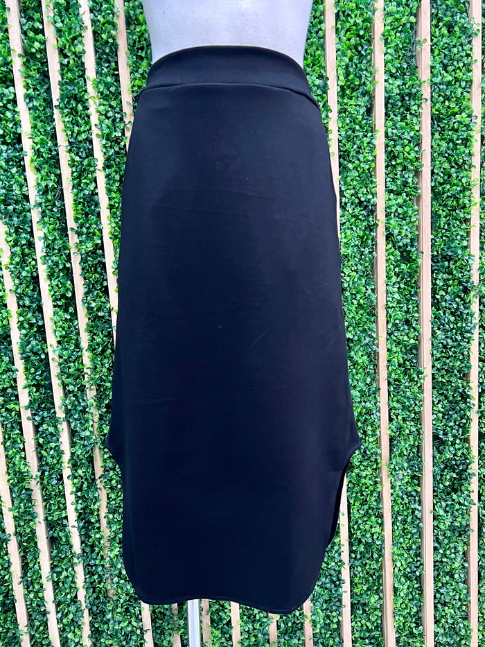 Scuba Modal Midi Skirt