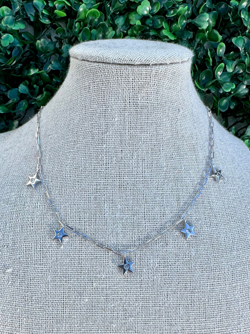 Dangly Star Necklace